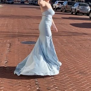 Size 6 Blue Prom Dress